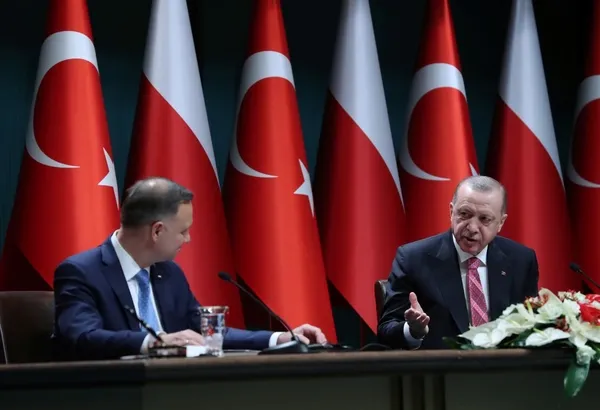 Son dakika: Başkan Erdoğan ile Polonya Cumhurbaşkanı Andrzej Sebastian Duda'dan flaş açıklamalar - 1