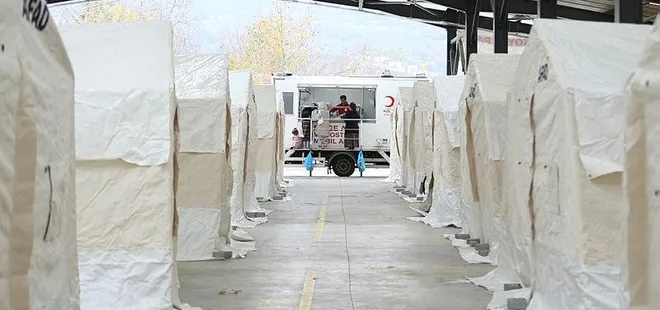 Türkiye eski Türkiye değil! Çadırlar 3 saatte kuruldu