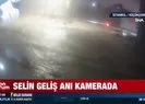 İstanbul’da selin geliş anı kamerada