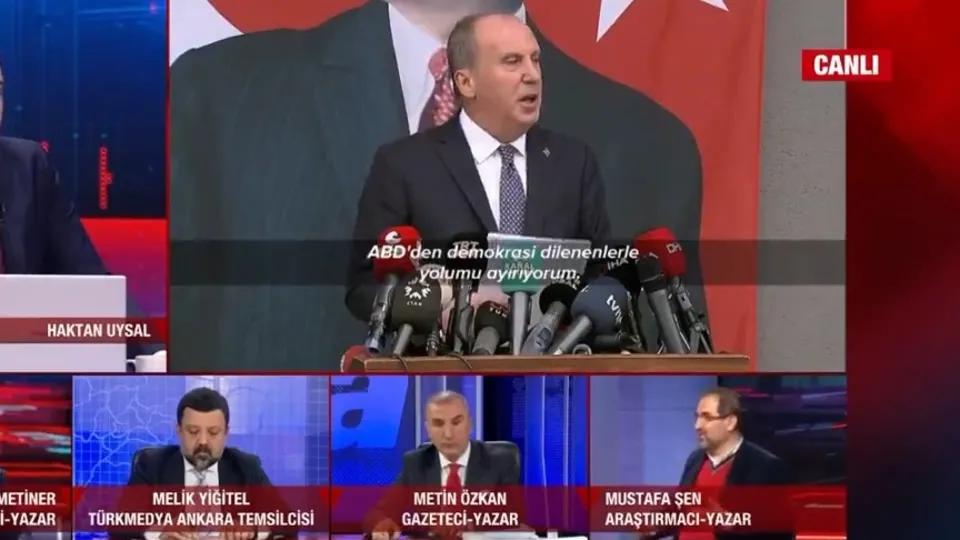 Araştırmacı - Yazar Mustafa Şen: Muharrem İnce vites büyüttükçe...