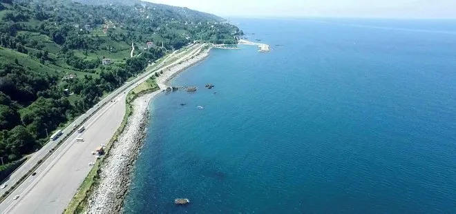 Rize-Artvin Havalimanı’nda deniz dolgusu başladı