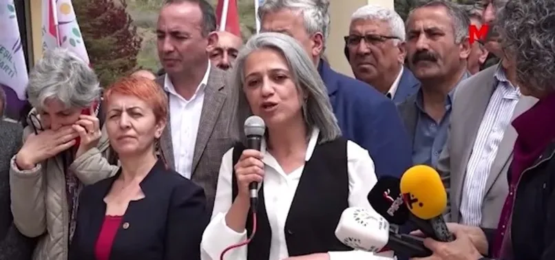 HDP'den PKK sloganları eşliğinde yedili koalisyona mesaj: Yeni yüzyılı birlikte kuracağız