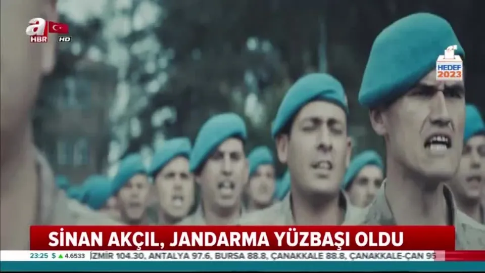 Sinan Akçıl Jandarma Yüzbaşı oldu!