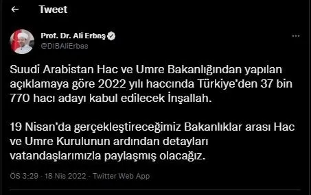 son-dakika-diyanet-isleri-baskani-erbastan-flas-aciklama-2022-yilinda-hacca-kac-kisi-gidecek-1650286569517.jpg Son dakika: Diyanet İşleri Başkanı Erbaş'tan flaş açıklama: 2022 yılında Hacca kaç kişi gidecek? - 1