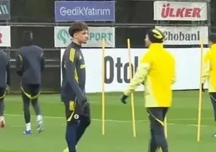 Çağrı Hakan Balta Fenerbahçe antrenmanında!