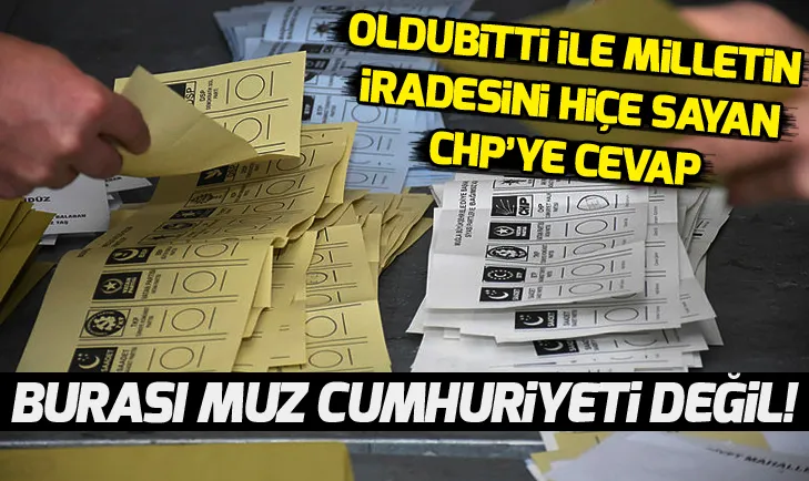 CHP oy sayımını durdurttu! İl Seçim Kurulundan skandal karar