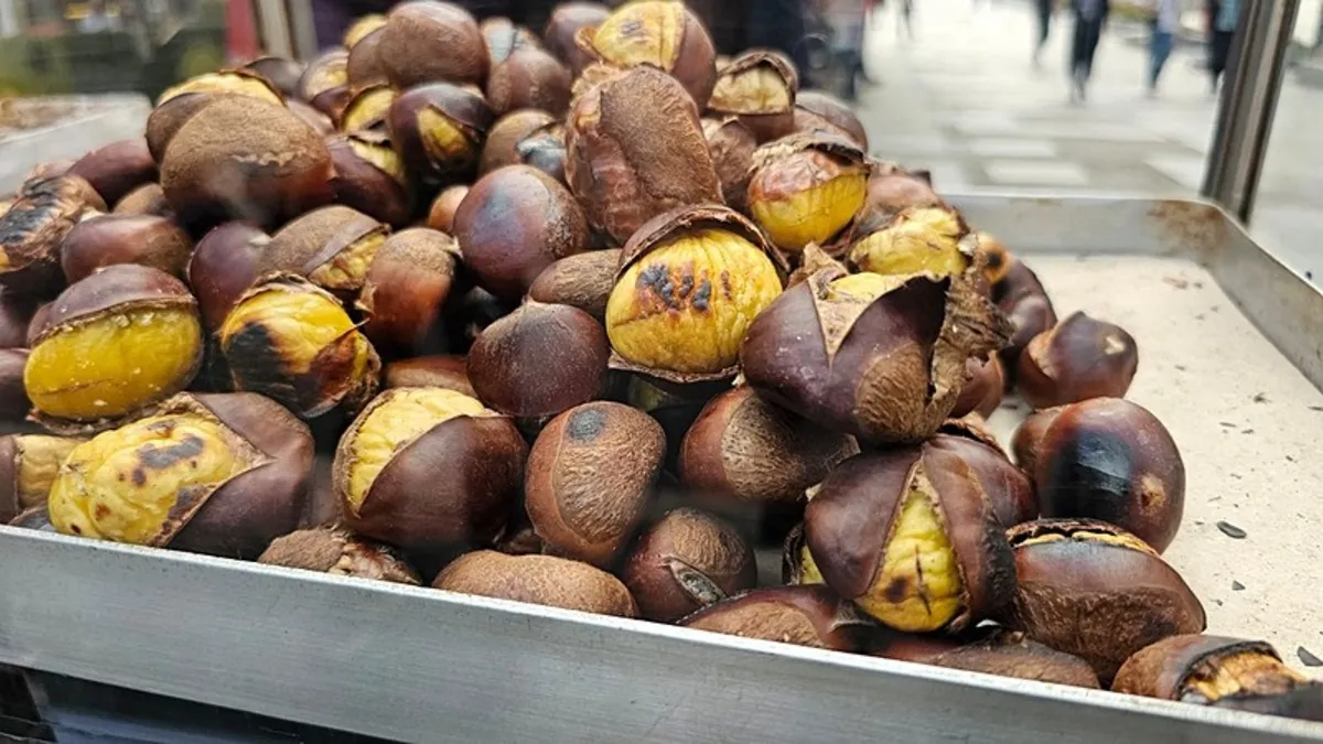 Kestane tezgahlarda yerini aldı
