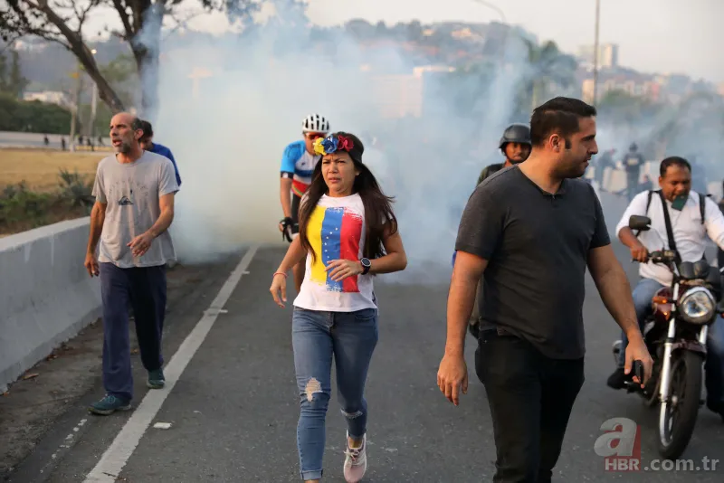 Venezuela'da darbe girişimi! İlk görüntüler geldi 13