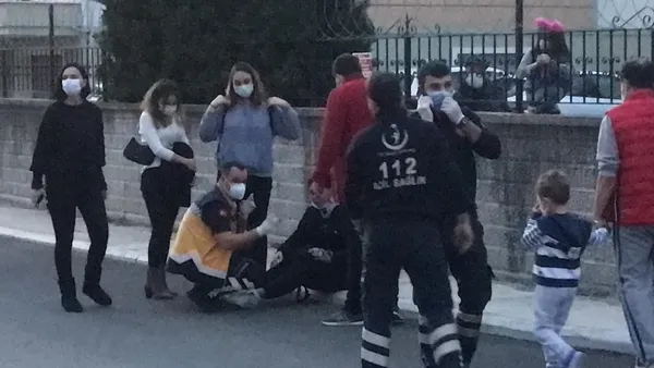 Lüks otomobiller kafa kafaya çarpıştı! - 1
