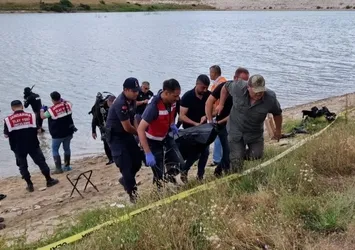 Oltasını kurtarmak için gölete girdi! 5 saatlik çalışmanın ardından cansız bedenine ulaşıldı