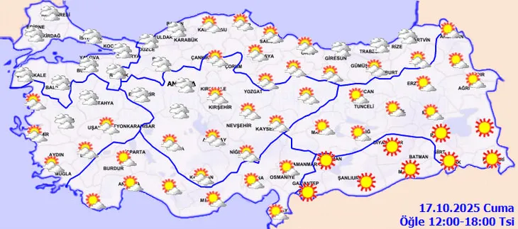 Hafta sonu plan yapanlar dikkat: Kuvvetli sağanak kapıda, sis ve pus havayı saracak! 17-23 Ekim hava raporu