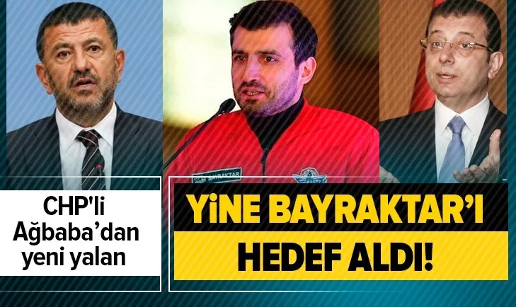 CHP'li Veli Ağbaba’dan T3 Vakfı hakkında yeni yalan! Selçuk Bayraktar'dan sert tepki: Mahkemeye verdik