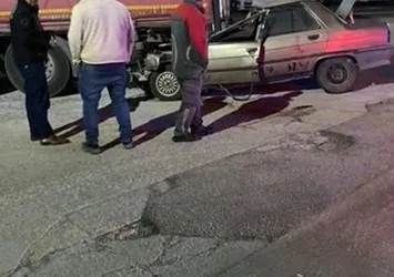 Ankara'da feci kaza! TIR'a arkadan çarptı