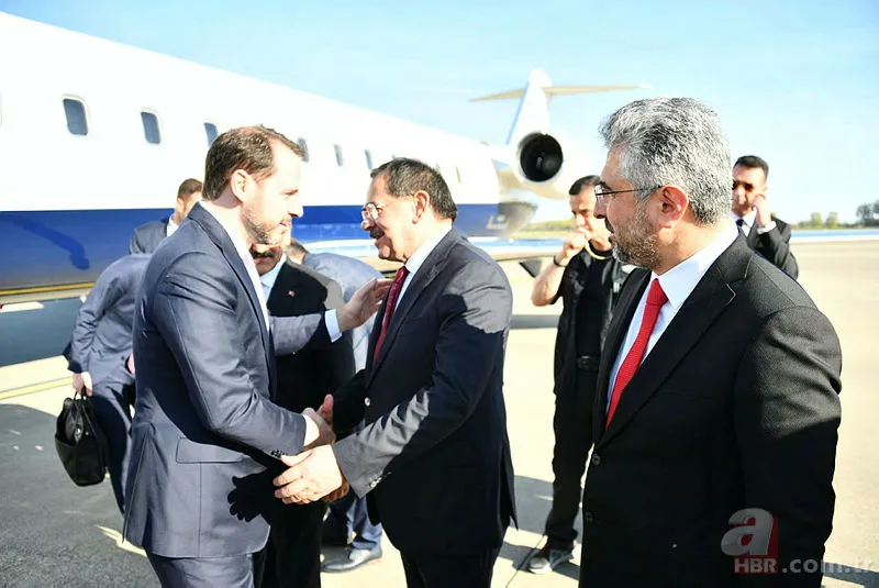 Bakan Berat Albayrak'a Samsun'da sevgi seli 10