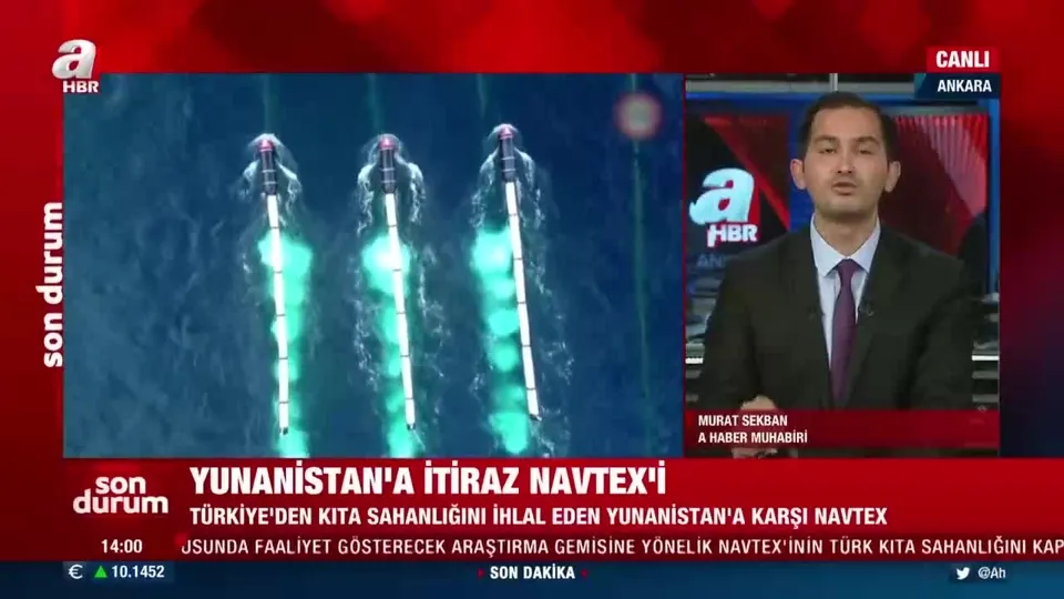Yunanistan’a itiraz NAVTEX’i