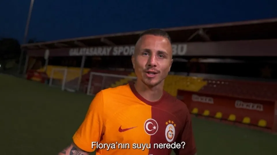 Galatasaray Angelino’yu resmen duyurdu! Esprili sözler: Florya’nın suyu nerede?