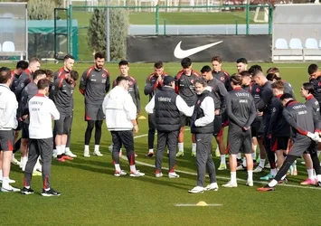 A Milli Takım Macaristan ve Avusturya maçlarının hazırlıklarını sürdürdü