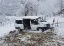Öğrenci servisi takla attı: Ölü ve çok sayıda yaralı var