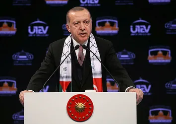 Başkan Erdoğan'dan Kudüs resti