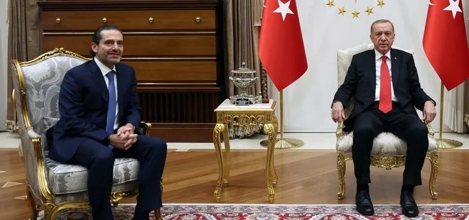 Başkan Erdoğan, Lübnan eski Başbakanı Saad Hariri’yi kabul etti