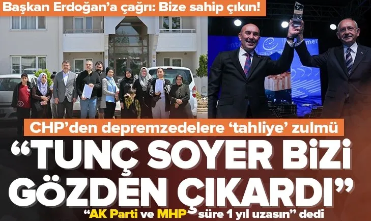 Soyer, CHP belediyesi bizi gözden çıkardı!