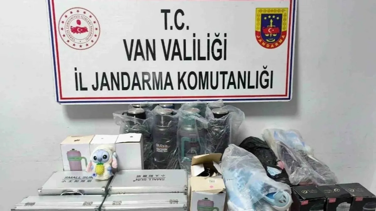 Van'da gümrük kaçakçılığı operasyonu