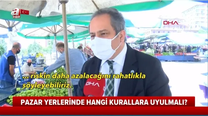 Bilim Kurulu Üyesi pazara çıktı halkı koronavirüs konusunda uyardı - 1