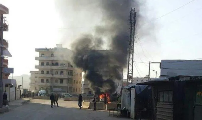 Afrin'de patlama! İşte ilk görüntüler - 1