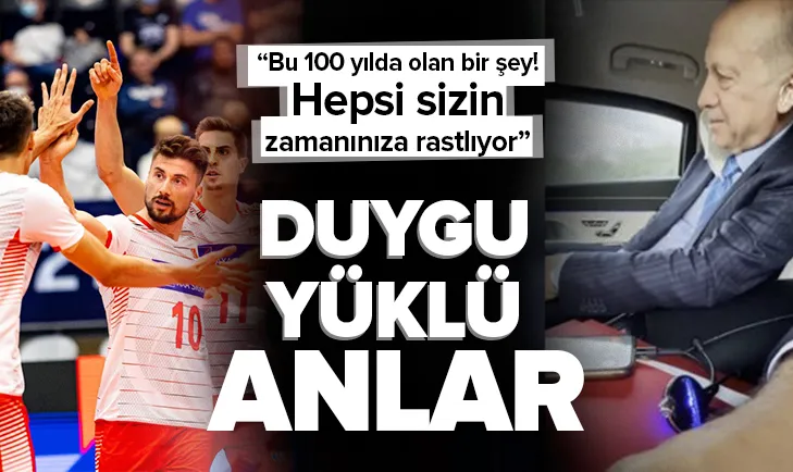 Erdoğandan Filenin Efelerine tebrik telefonu
