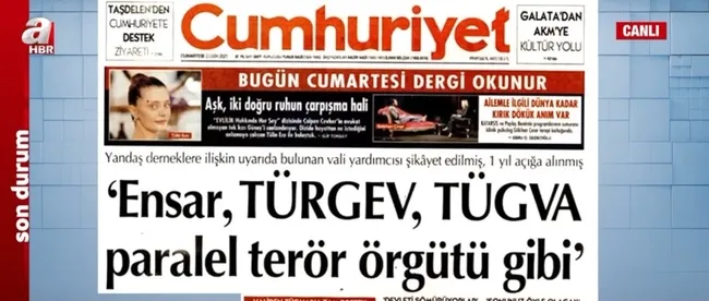 Terör örgütü PKK’ya çevreci bile diyen Cumhuriyet neden milletin vakıflarını hedef alıyor? - 1