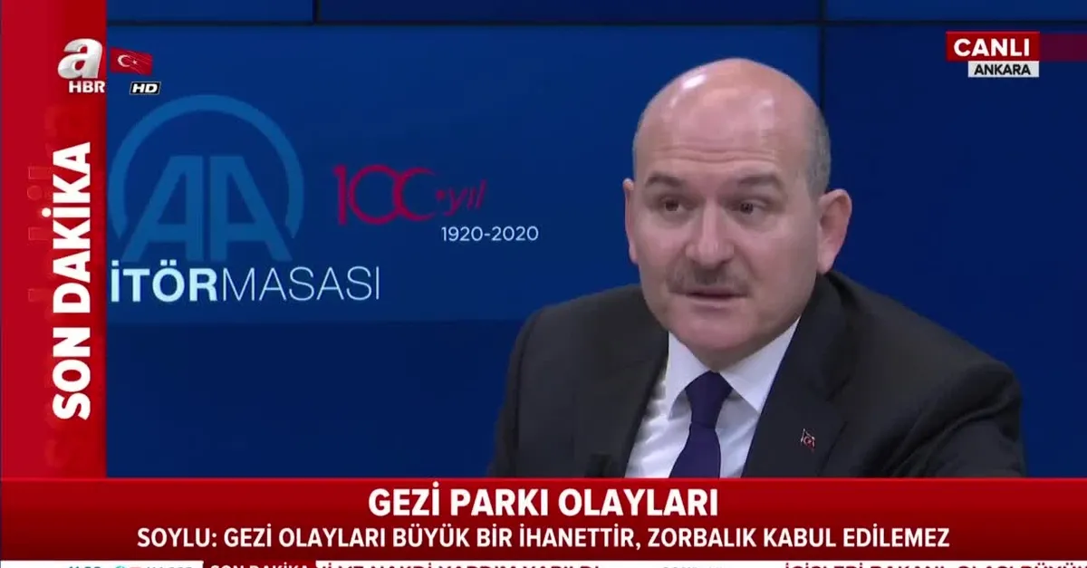 Bakan Soylu'dan 'Gezi' açıklaması: Büyük bir ihanettir |Video