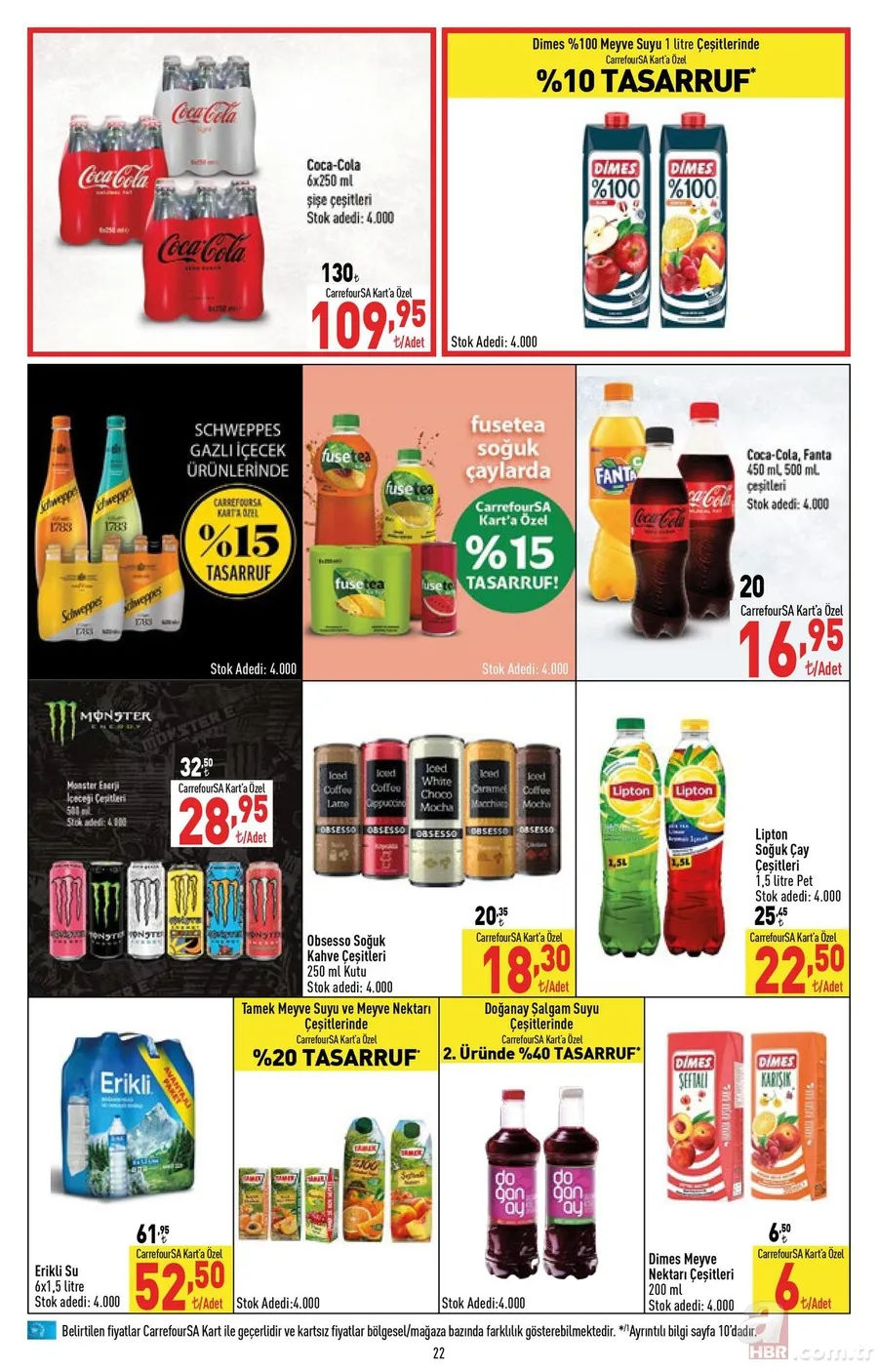 CarrefourSA Sıvı Yağ 155 TL’den, 40’lı Tuvalet Kağıdı 169 TL’den ve Dana Kıyma 289,90 TL’den satışa sunuyor! İşte 28 Eylül CarrefourSa indirim listesi 18