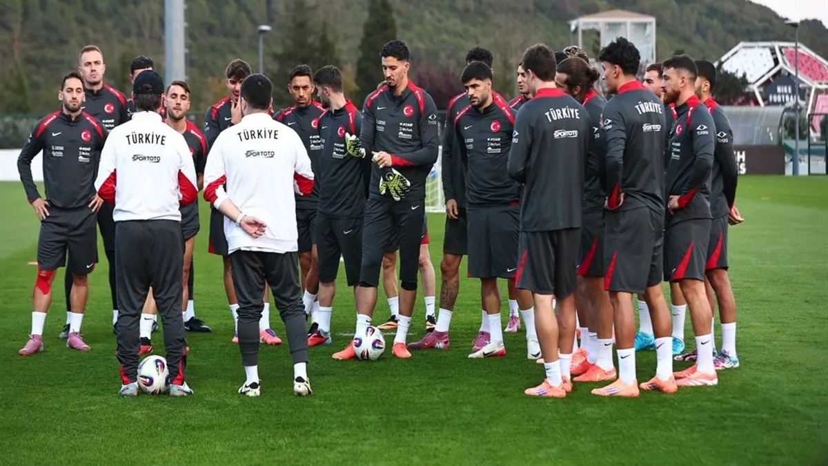 A Milli Futbol Takımı Bulgaristan maçının hazırlıklarına başladı