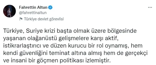 Cumhurbaşkanlığından göçmen açıklaması: Soğuk savaş dönemi psikolojik harp teknikleriyle provokatörlük yapılmakta