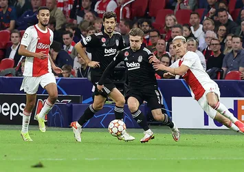 Ajax Beşiktaş maç özeti! Şampiyonlar Ligi Ajax Beşiktaş maç sonucu önemli anlar, golleri ve özeti...