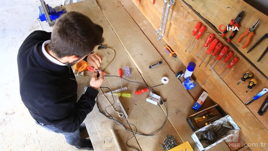 Cep telefonlarını ve bilgisayarını satarak 5 bin TL’ye kendi imkanlarıyla öyle bir şey yaptılar ki! Pvc boru kaplamasıyla… 9