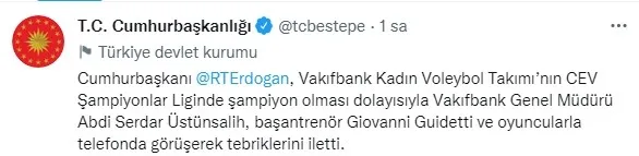 vakifbank-kadin-voleybol-takimi-5-kez-avrupa-sampiyonu-oldu-baskan-erdogandan-tebrik-1653251243991.jpg VakıfBank Kadın Voleybol Takımı, 5. kez Avrupa şampiyonu oldu! Başkan Erdoğan'dan tebrik - 6