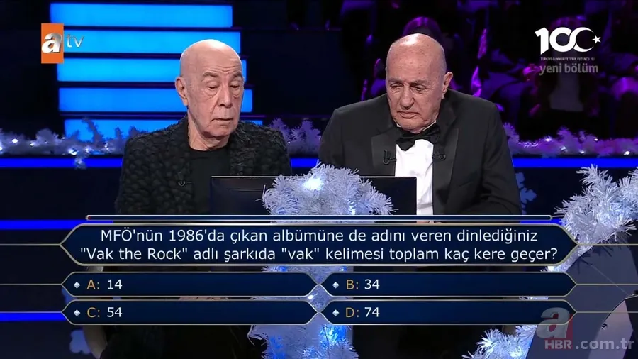 Kim Milyoner Olmak İster’de yıldızlar kervanı: Yılbaşı Özel programında Mazhar Alanson, Fuat Güner damgası! Ödüller çocuklar için bağışlanacak 20