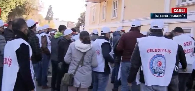 CHP’li Bakırköy Belediyesi’nde işçi grevi! İşçilerden sıfır zam tepkisi