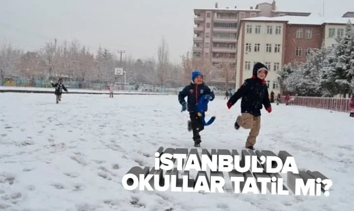 📢 SON DAKİKA! Yarın İstanbul’da okullar tatil mi? 14 Mart Pazartesi İstanbul’da okul var mı yok mu? İstanbul Valiliği son dakika kar tatili açıklaması