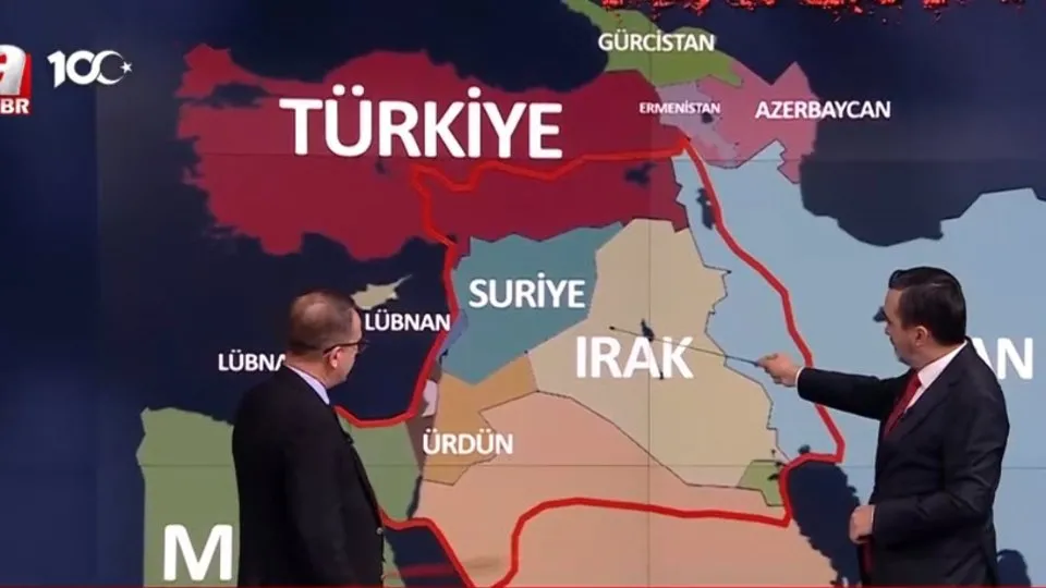 Katil İsrail’in işgal haritası! Gazze’den sonra yeni hedefi KKTC mi? A Haber’de çarpıcı sözler: Vadedilmiş topraklar hayali...