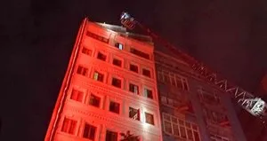 Şişli’de otelde yangın paniği