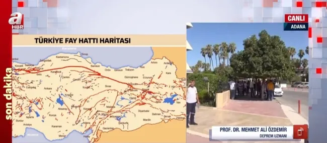 Adana’da 5,5 büyüklüğünde deprem, çevre illerden de hissedildi! Uzman isim A Haber’de değerlendirdi