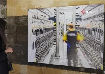 Gaziantep'te sanayiden sanata sergi