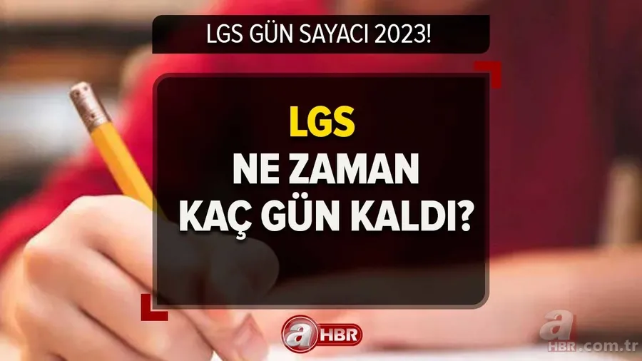 LGS gün sayacı 2023 | LGS'ye kaç gün kaldı? Liselere Geçiş Sınavı ertelendi mi, ne zaman yapılacak? 1