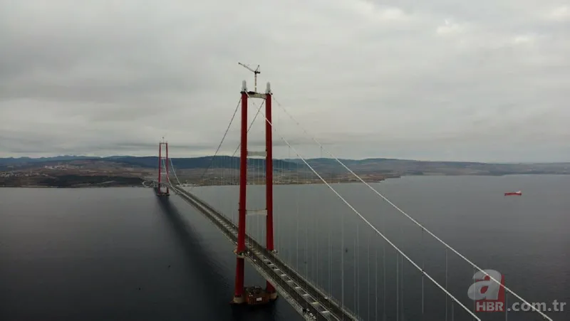 1915 Çanakkale Köprüsü 'Dünyanın En Yüksek Kuleli Asma Köprüsü' oldu 9