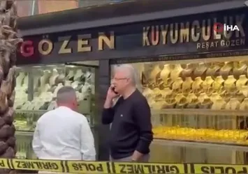 Kuyumcuda silahlı soygun