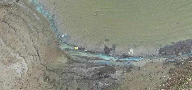 Sazlıbosna Barajı’nda ürküten manzara! Su renk değiştirdi balıklar ölmeye başladı