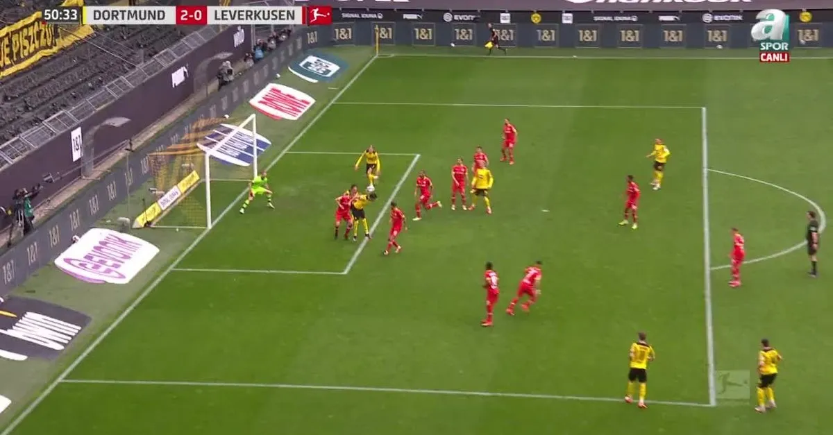 Dortmund 2 - 0 Bayer Leverkusen | GOL video izle