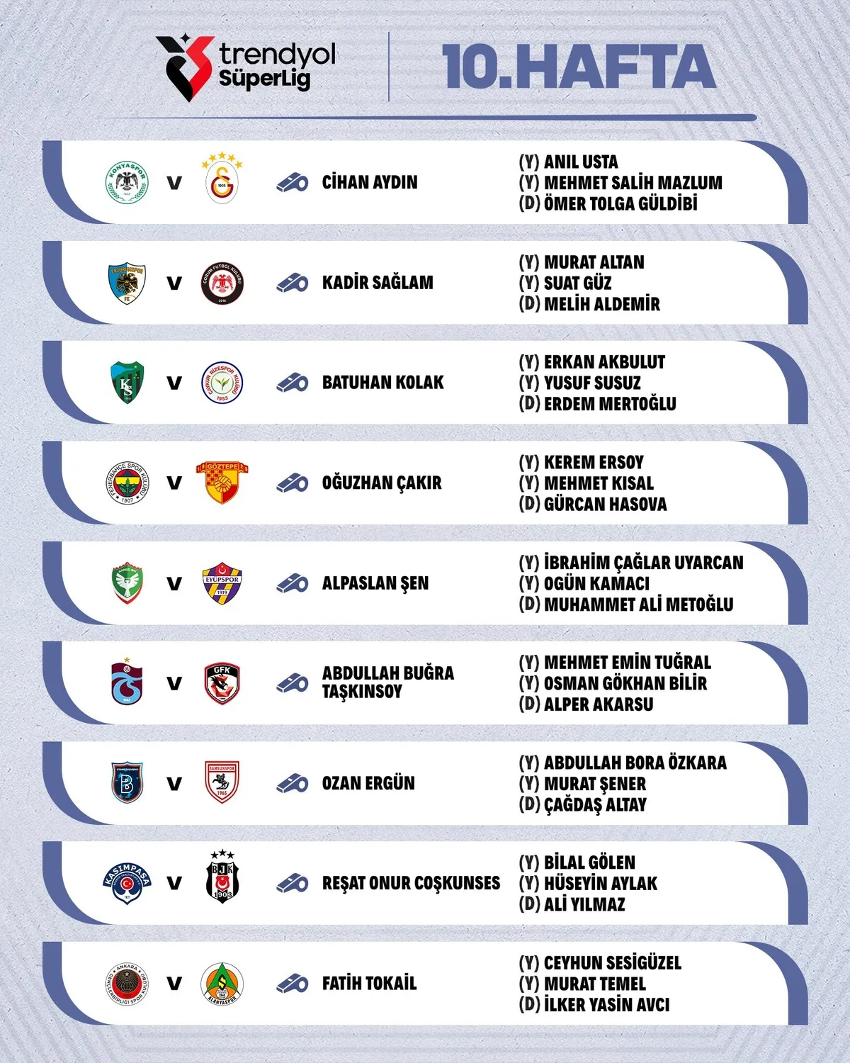 1793265033915.jpg Süper Lig'de 10. haftanın hakemleri belli oldu! - 1